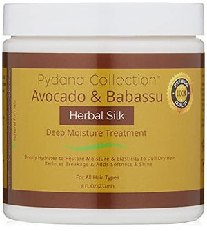 Avocado & Babassu Herbal Silk Deep Moisture Treatment | Deep Conditioner | Moisturizing Conditioner For Dry Hair